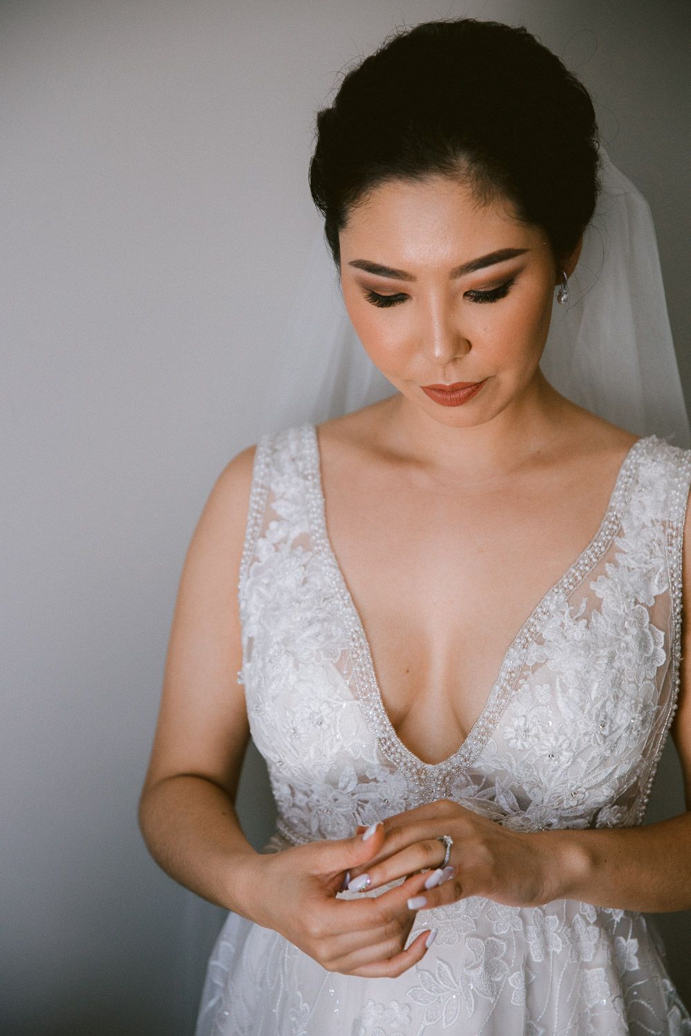 Bride Getting Ready