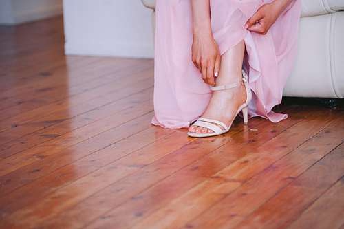 Bride Getting Ready