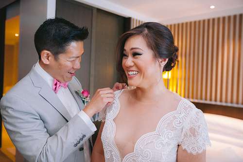 Bride Getting Ready