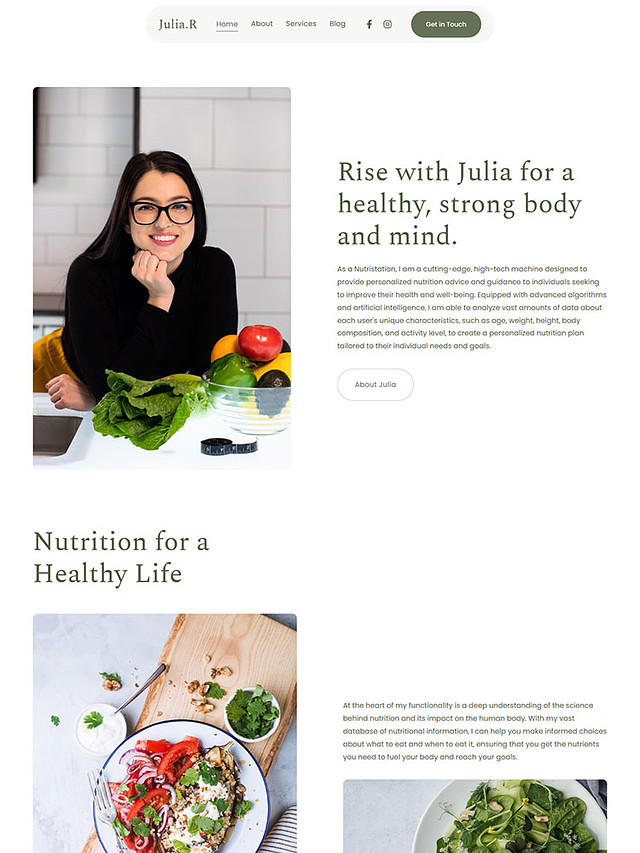 Relay - Pixpa Personal & CV Website Template