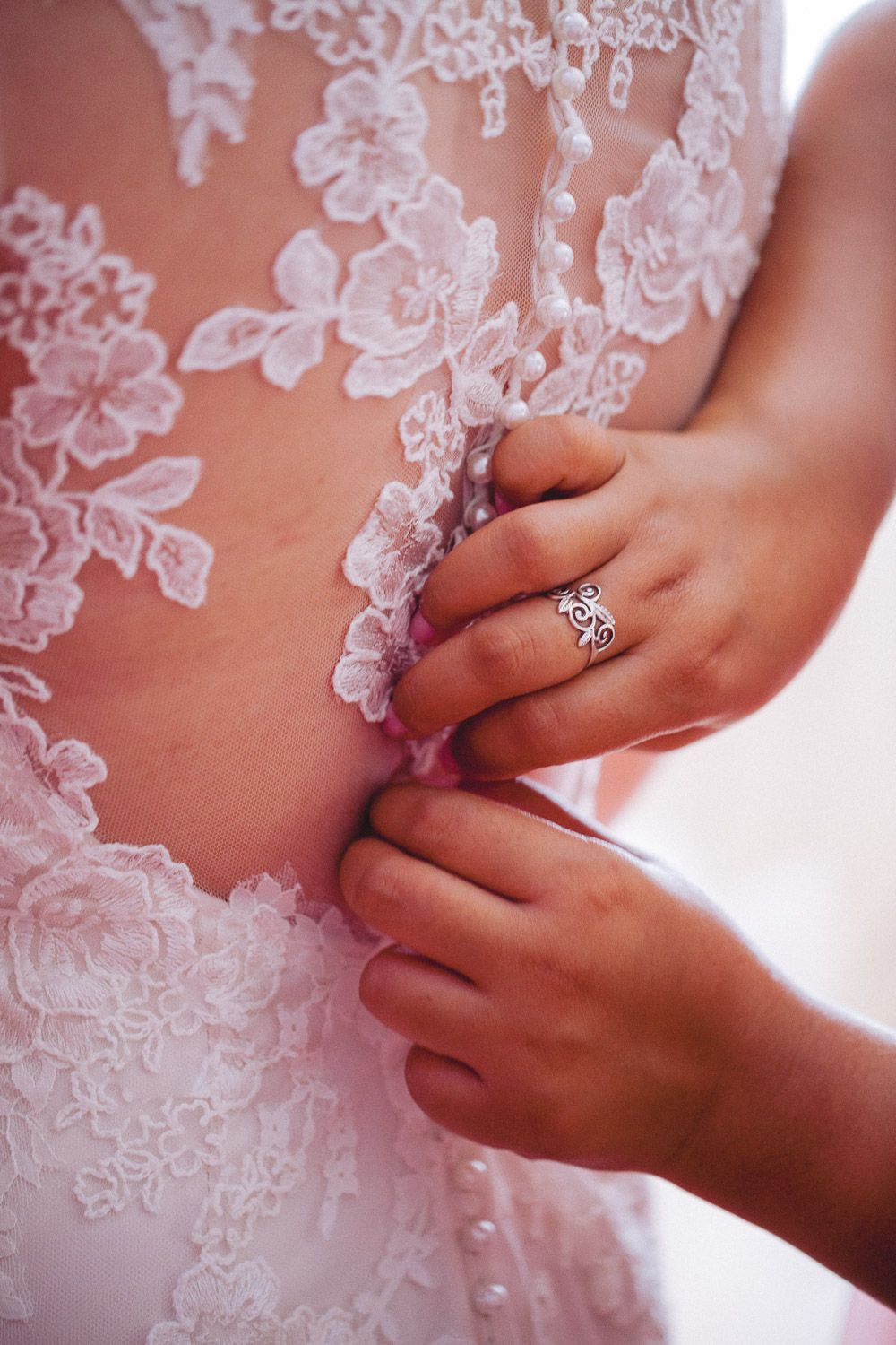 Bride Getting Ready