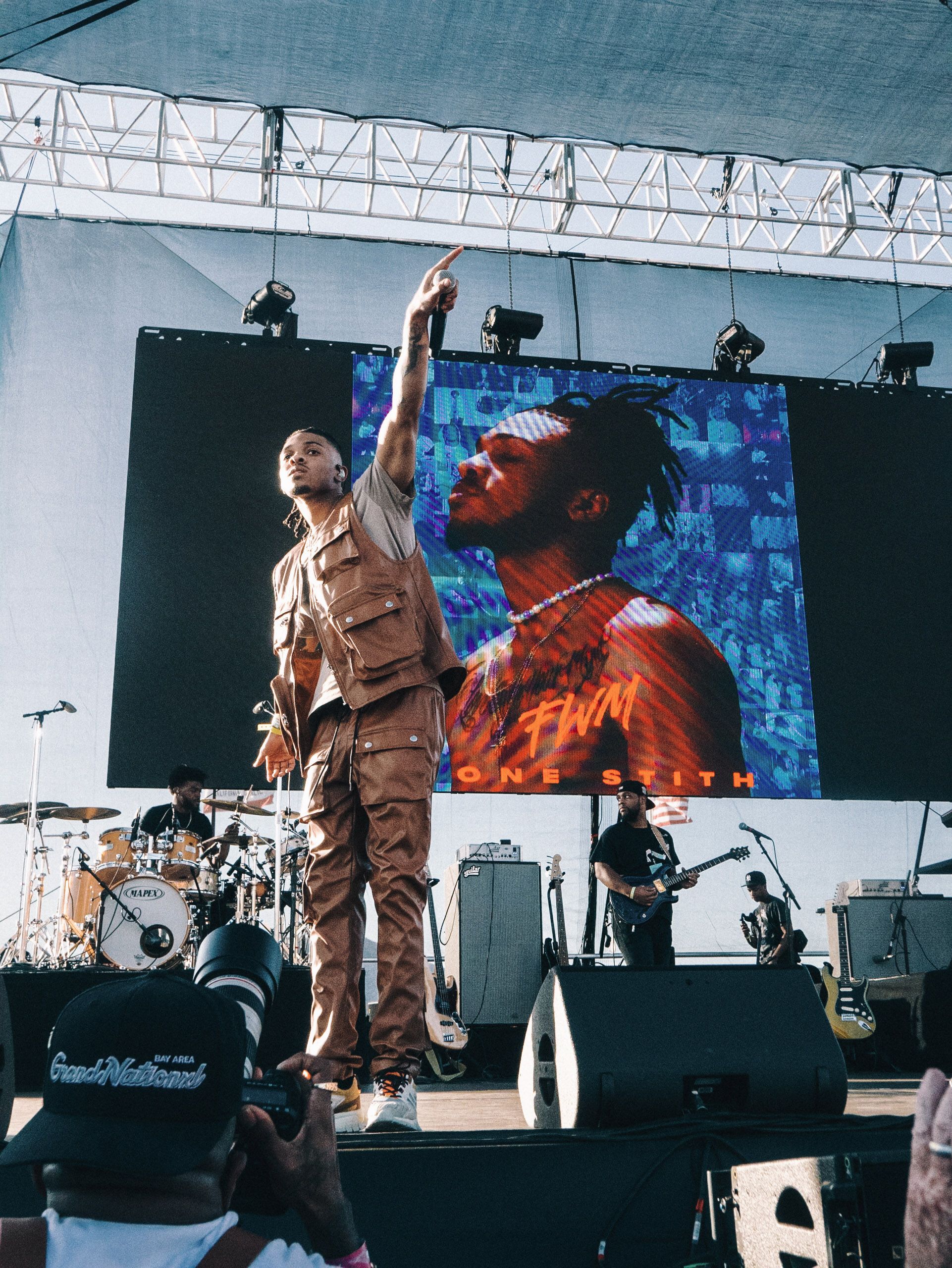 Tone Stith at Lights On Fest in the Bay Area