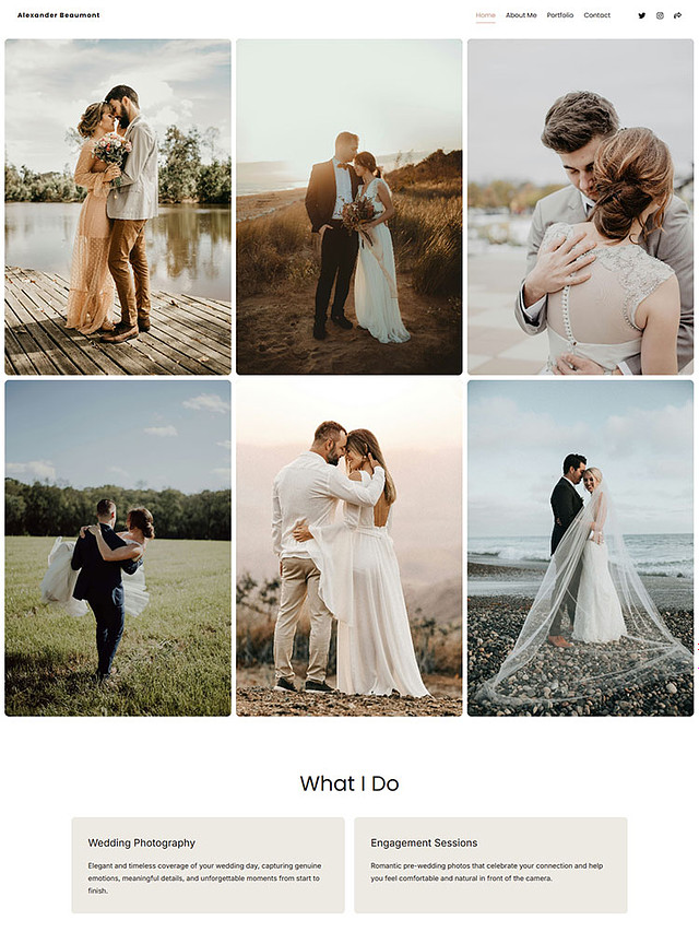 Zeal - Pixpa Portfolio Website Templates