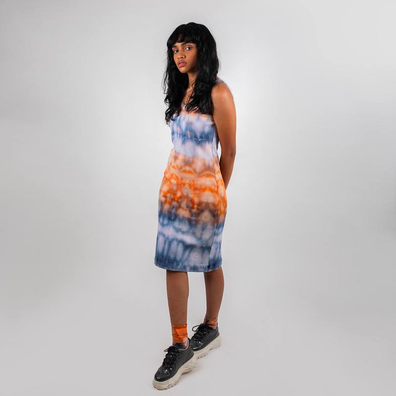 Ribbed Dress  -  First Hour Light