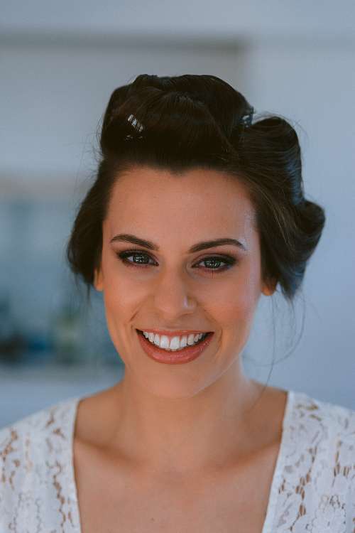 Bride Getting Ready