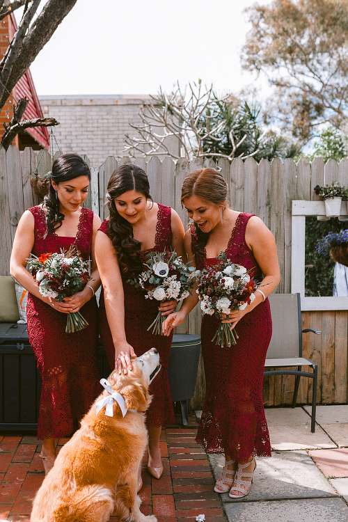 Bride Getting Ready