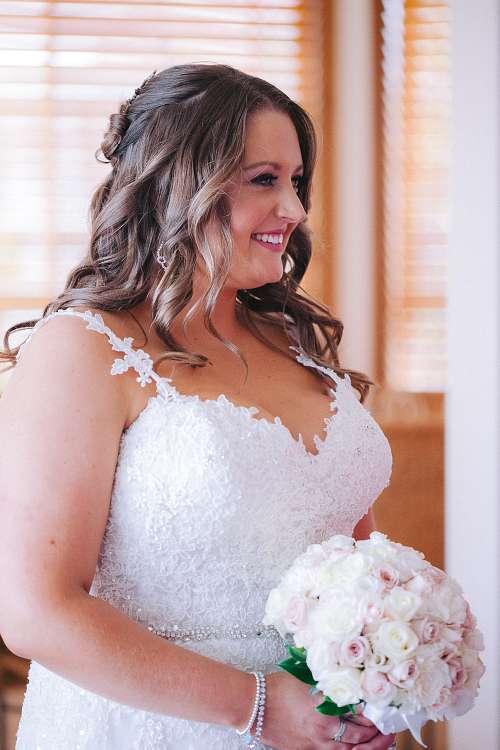 Bride Getting Ready