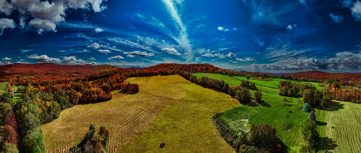 Panoramic Landscape Scenery Wall Art | Panorama Perspective Photos