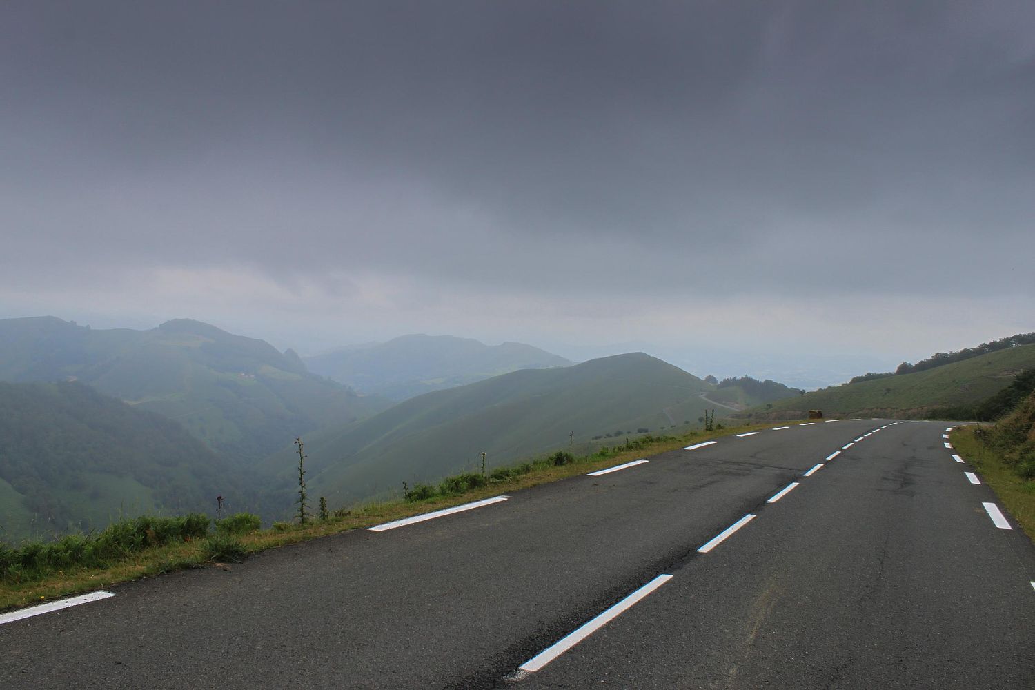 A road in the French Pyrenees