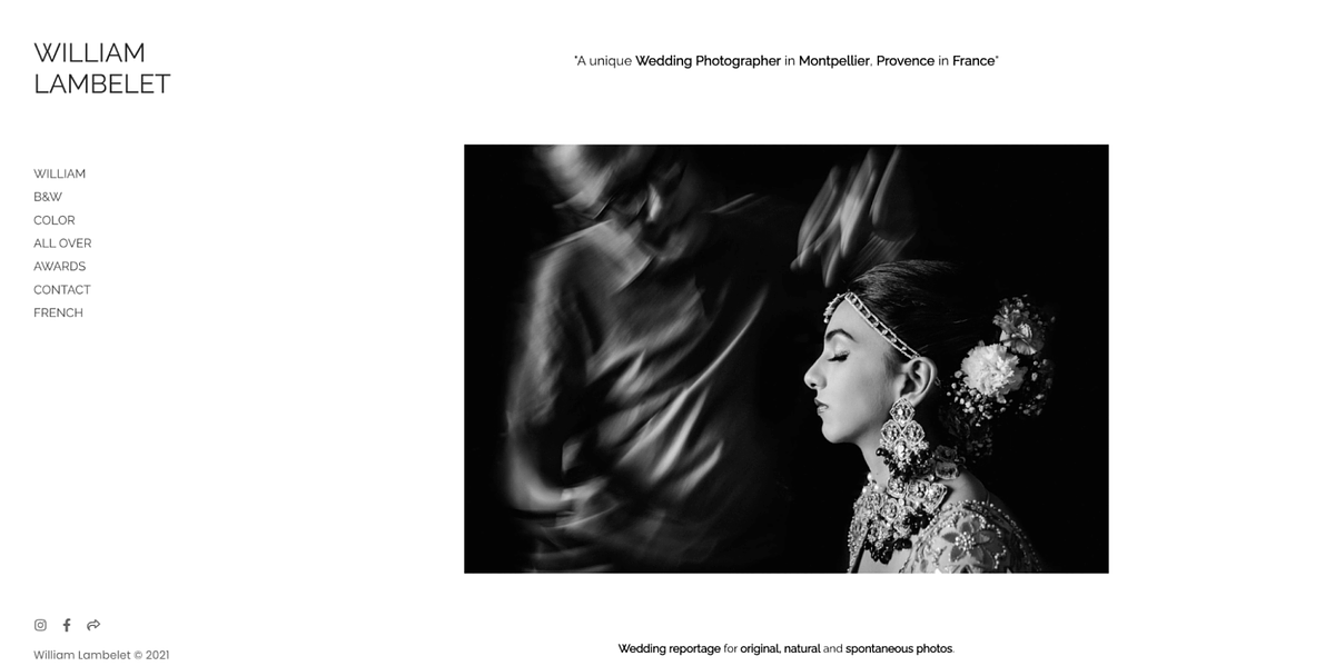Hochzeitsfotografie-Portfolio von William Lambelet