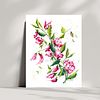 FINE ART PRINT Light Pink Sweet Peas