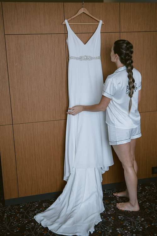 Bride Getting Ready