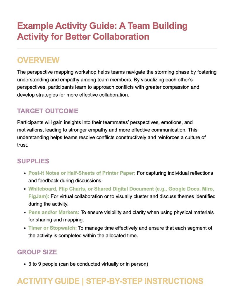 Role Clarity Carousel: Define Roles, Enhance Collaboration | Team Building Activity + Free Bonus