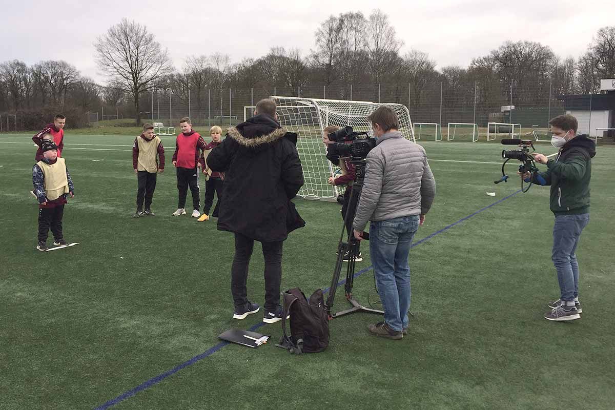 Hinter den Kulissen des Filmdrehs