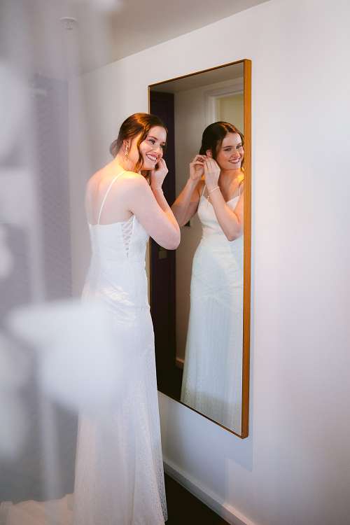 Bride Getting Ready