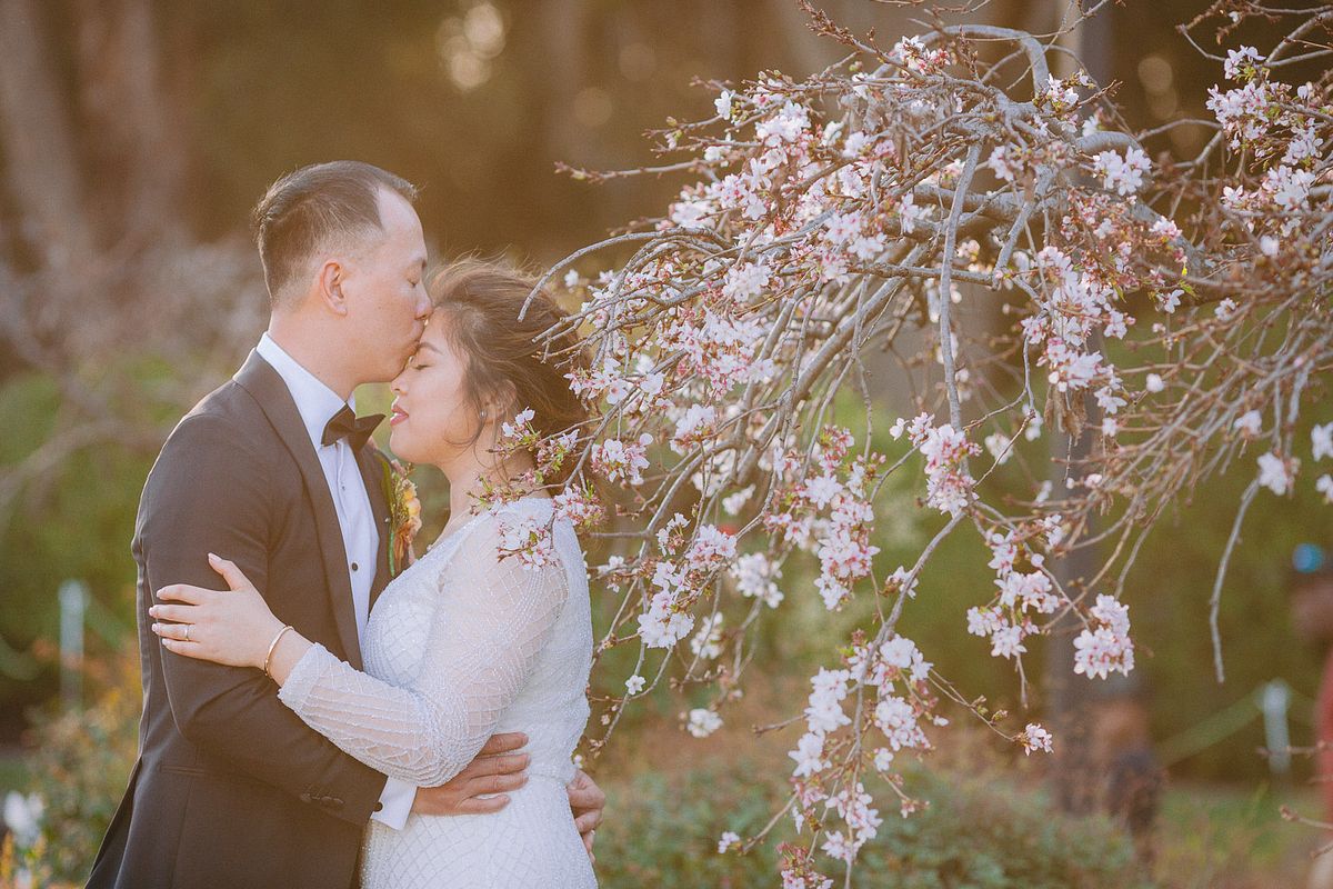 Wedding Photo at Japanese Garden