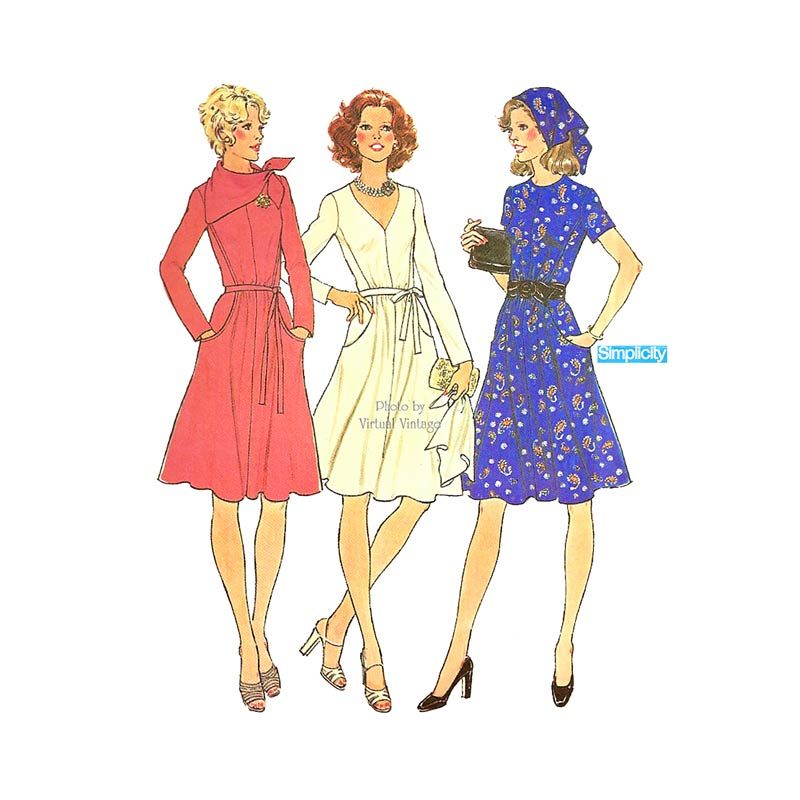 how do lilly pulitzer dresses fit 70's fit and flare pattern bundle (bust 36;waist 26.5) main image 0