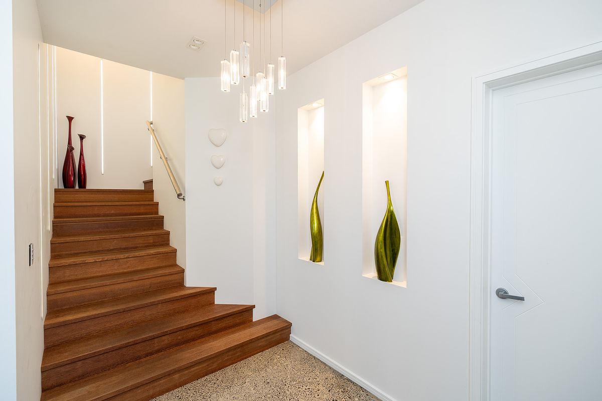 Luxury interior photography of a modern central Hamilton apartment by Flax Cove Studio