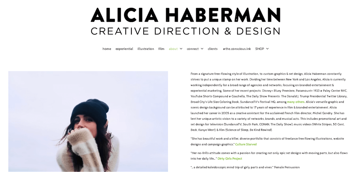 Alicia Haberman's design portfolio