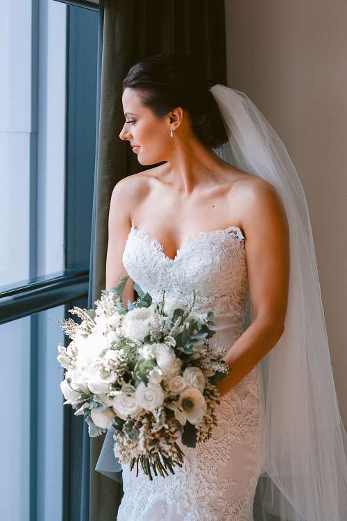 Bride Getting Ready