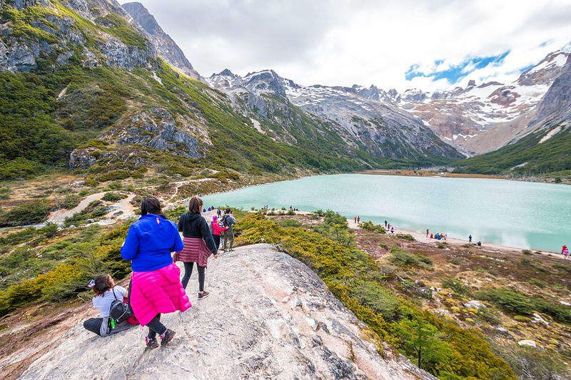 Caminata a la Laguna Esmeralda en Ushuaia, Patagonia