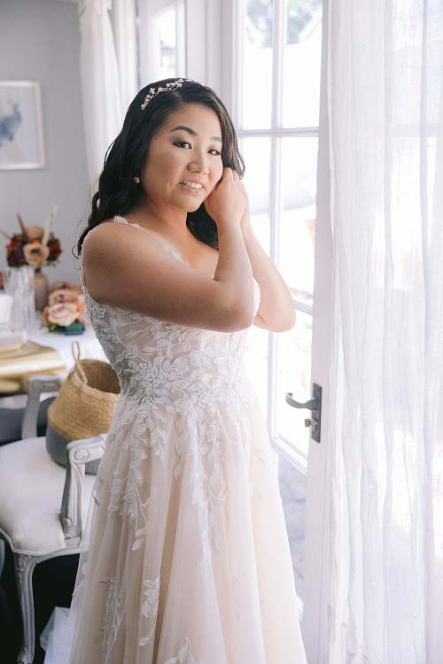 Bride Getting Ready