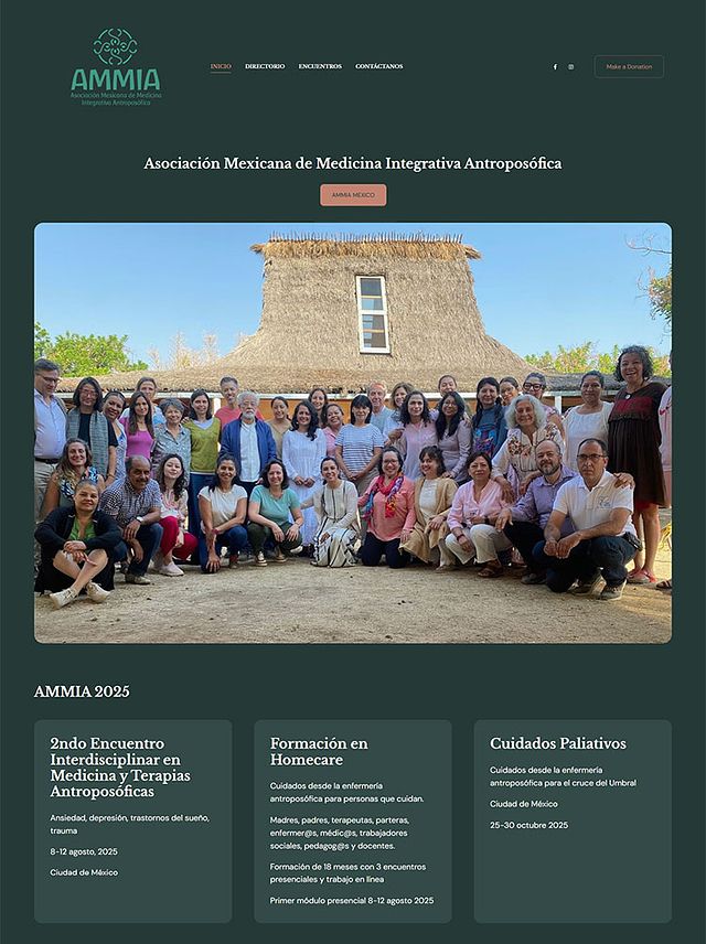 Ammia Mexico Portfolio Website Examples