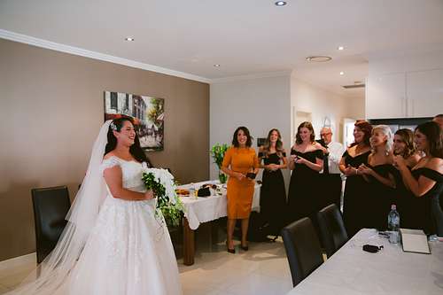 Bride Getting Ready