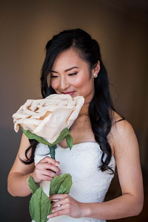 Bride Getting Ready