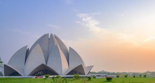 Lotus Temple - Bahai House, New Delhi, INDIA