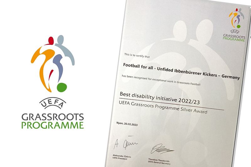 UEFA Grassroots Award für Ibbenbürener Kickers