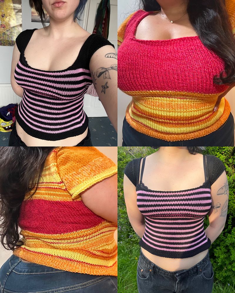 Margo Top PDF Knitting Pattern