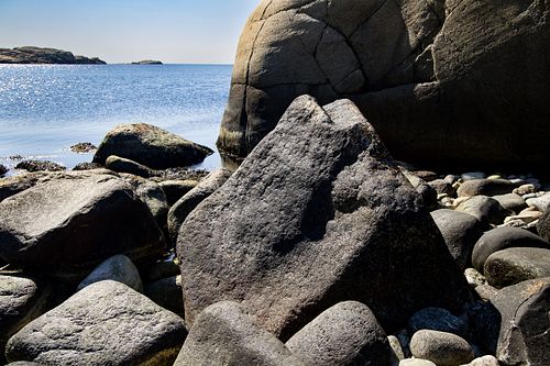 Rocky coast in Verdens Ende