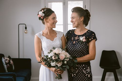 Bride Getting Ready