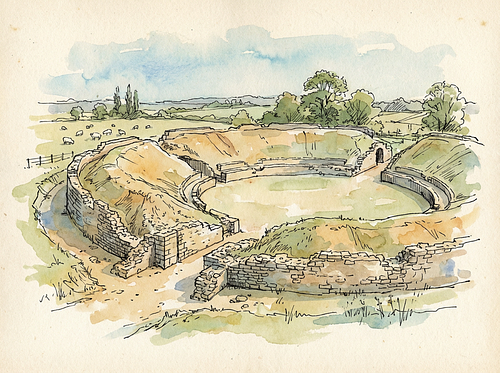 Silchester Roman Amphitheatre