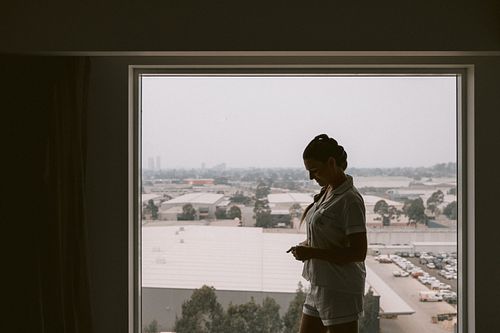 Bride Getting Ready