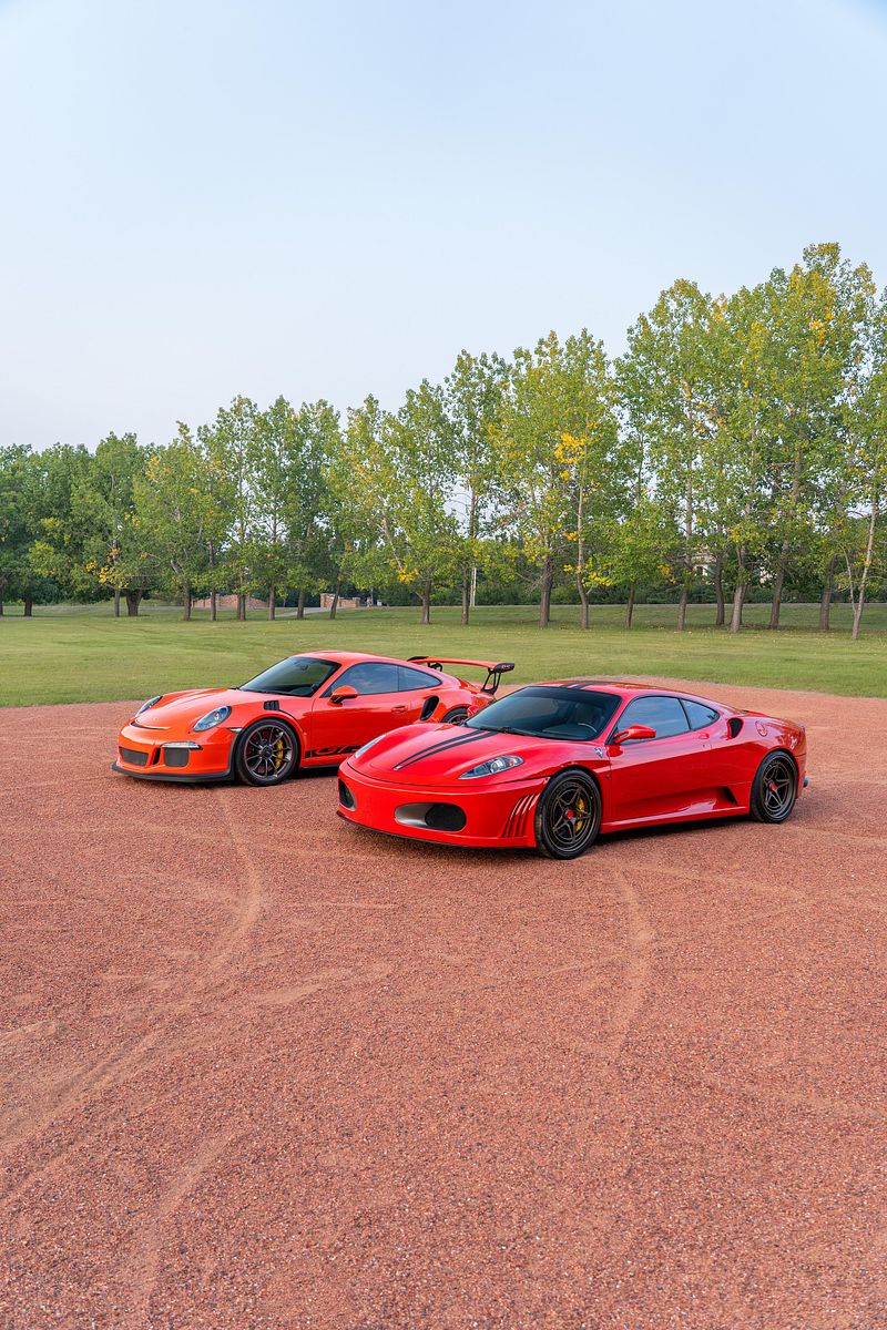 Ferrari F430 vs Porsche 911 GT3 RS — A Tale of Two Reds