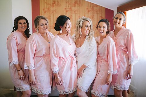 Bride Getting Ready