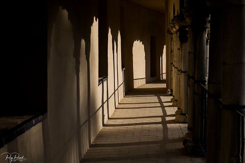 'Golden Hour' and shadows, Seville ... Spain