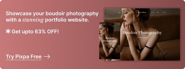 Create portfolio on PIXPA