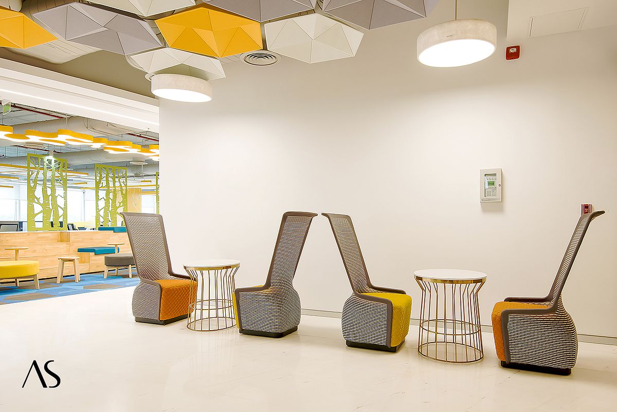 Interior Photography mumbai - Modern office seating by Sunon