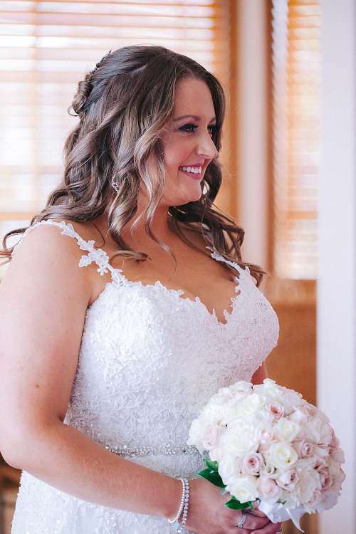 Bride Getting Ready