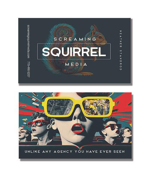 Screaming Squirrel Media - Business Cards