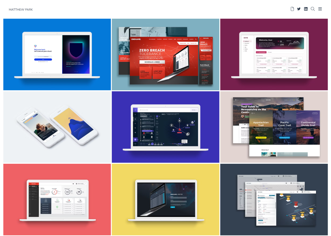 Matthew Park - Portafolio de artista de bocetos