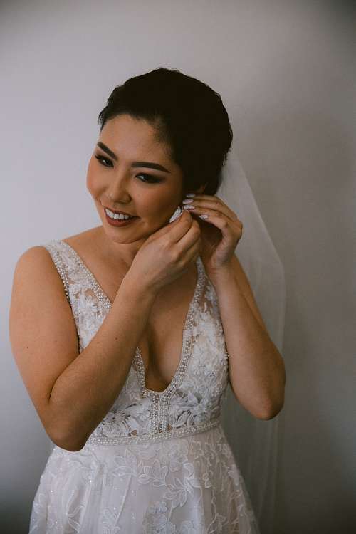 Bride Getting Ready