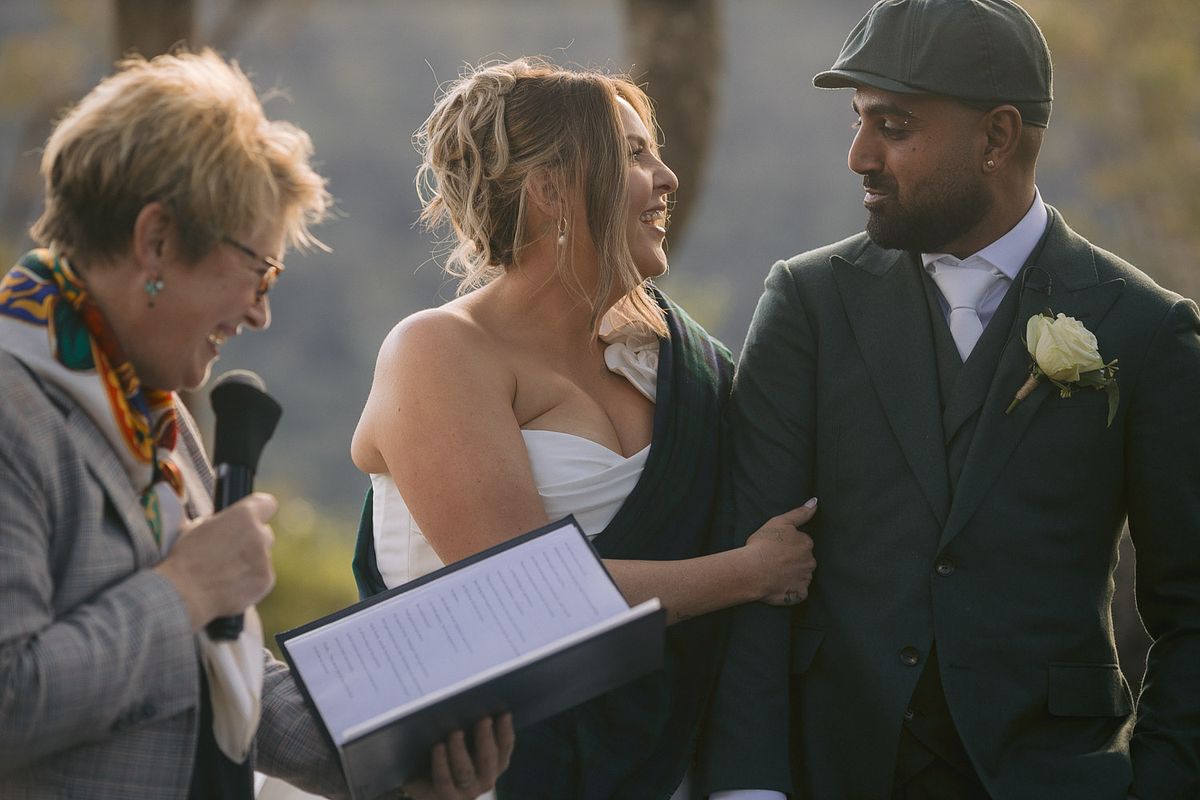 Wedding Ceremony at Glenworth Valley Wilderness Adventures
