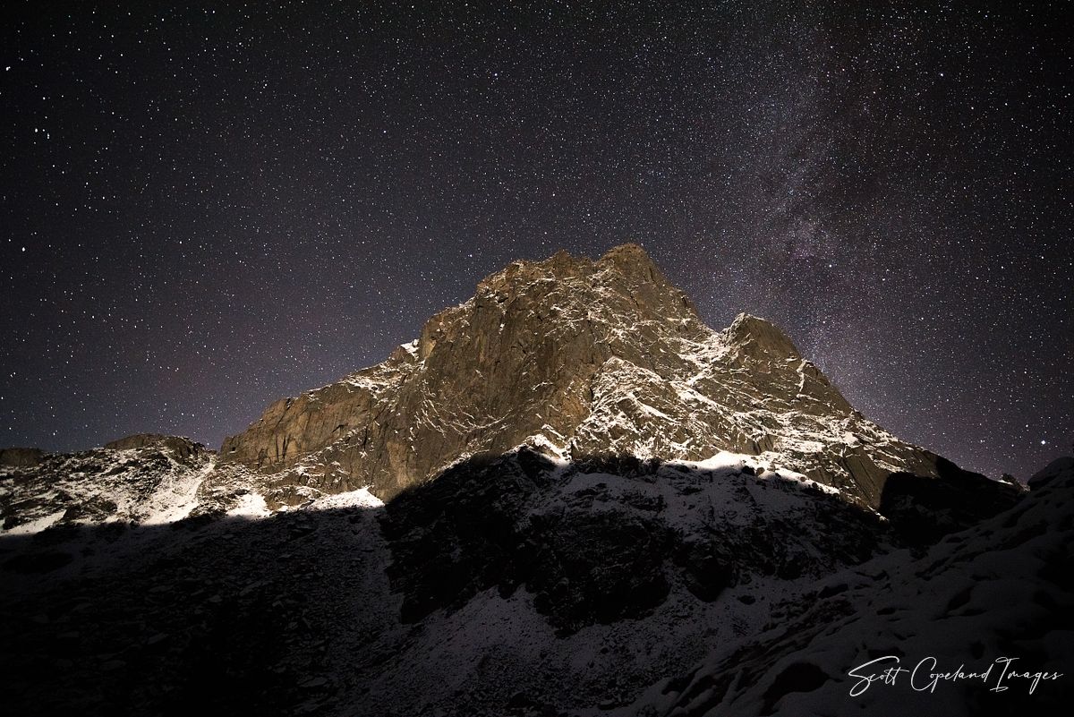 Milky Way Lights the Way