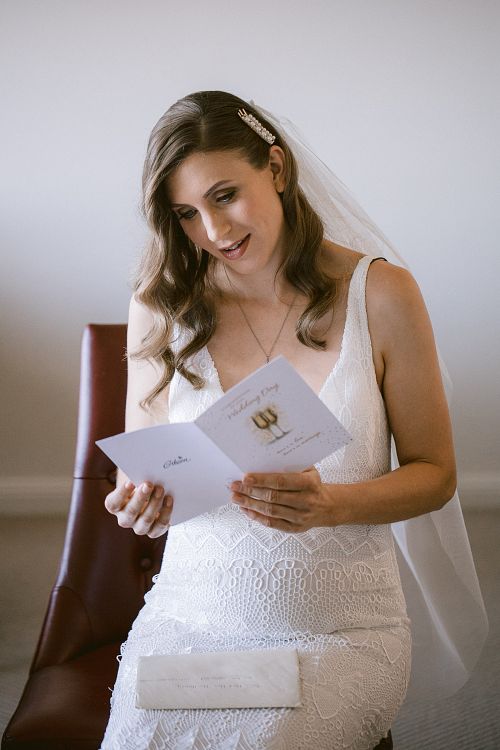Bride Getting Ready