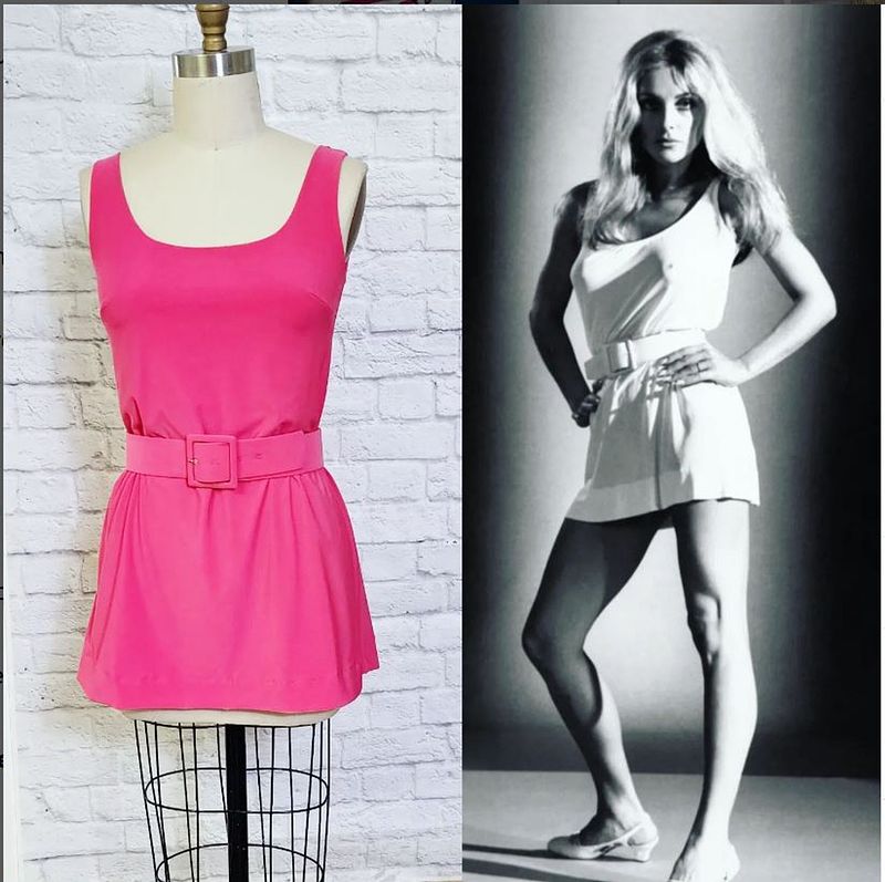 Sharon's Jersey Tank Dress & Belt