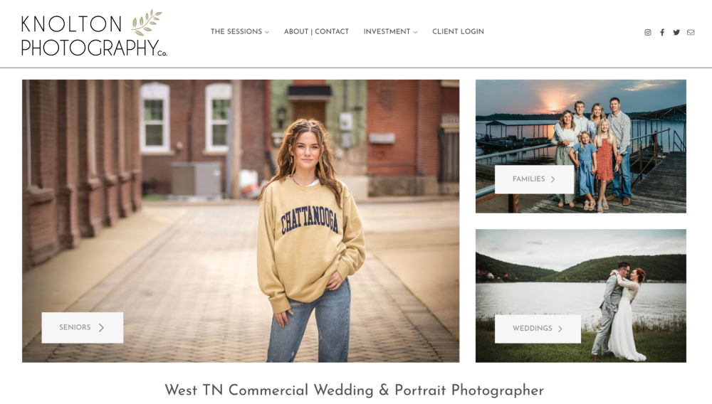 Portfolio fotografii Knoltona